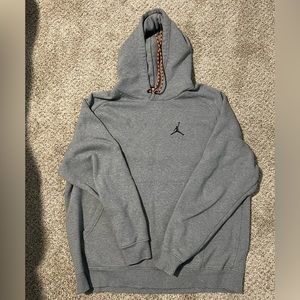 Gray Air Jordan Hoodie XXL Jumpman Fleece Pullover Hoodie